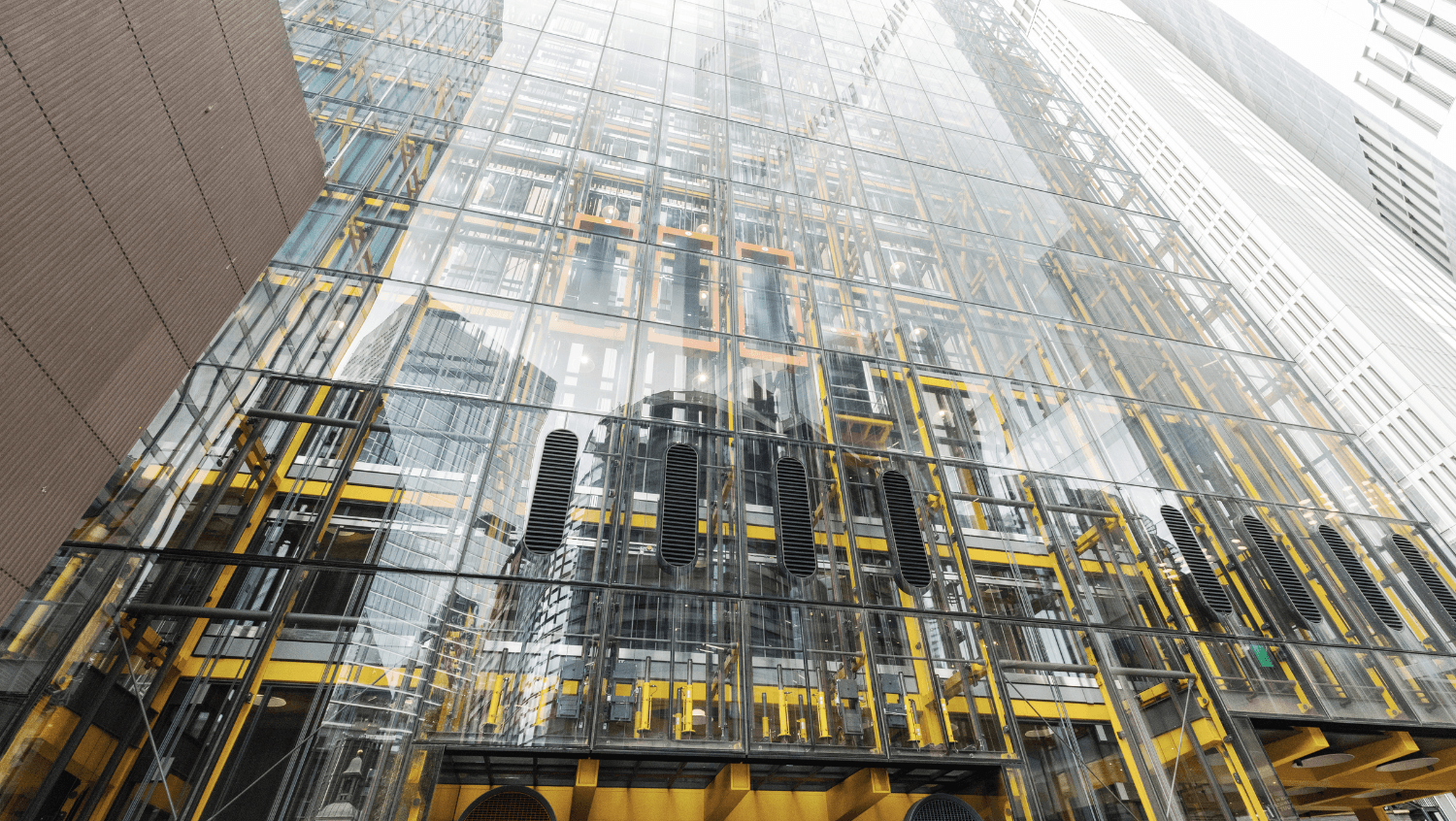 Facade detail of the Leadenhall Building