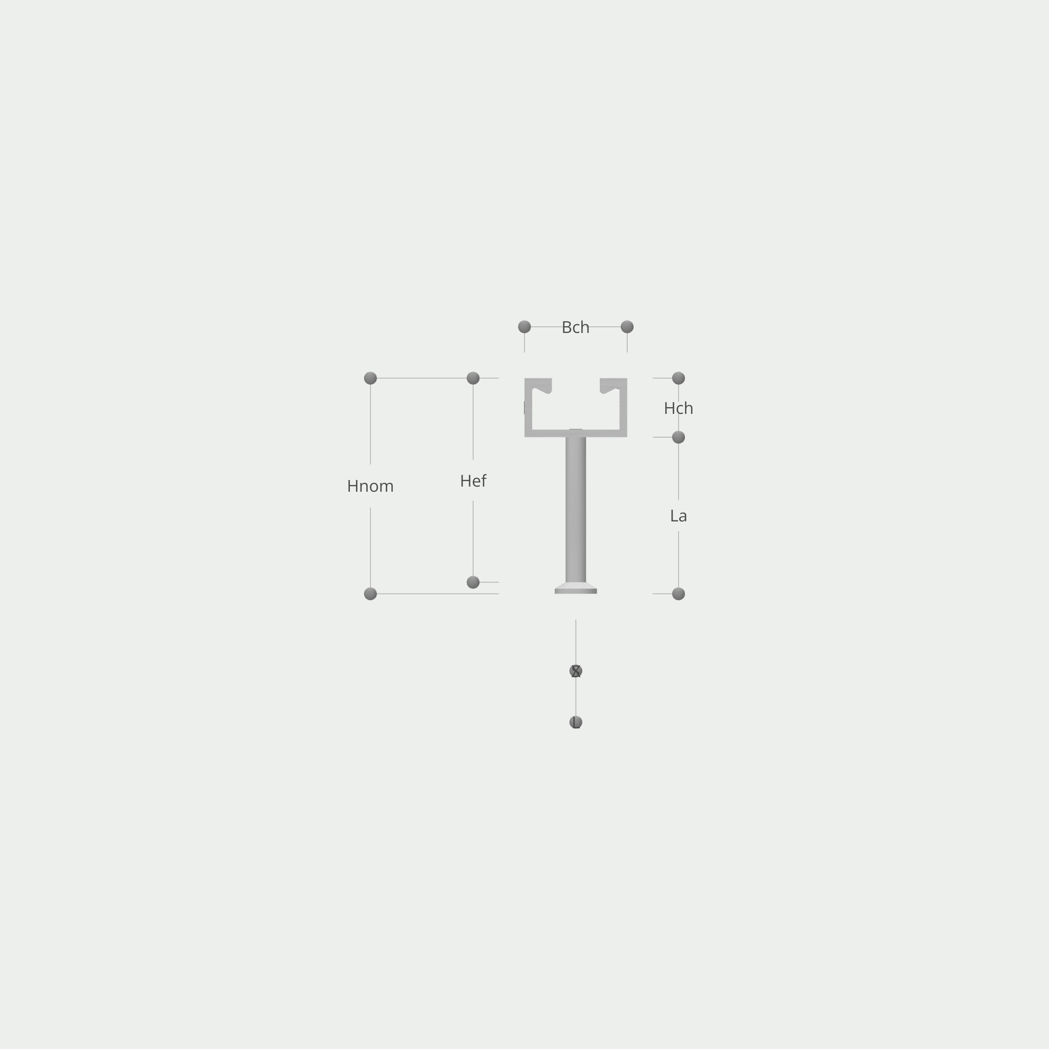 a drawing of a letter t with measurements on a white background