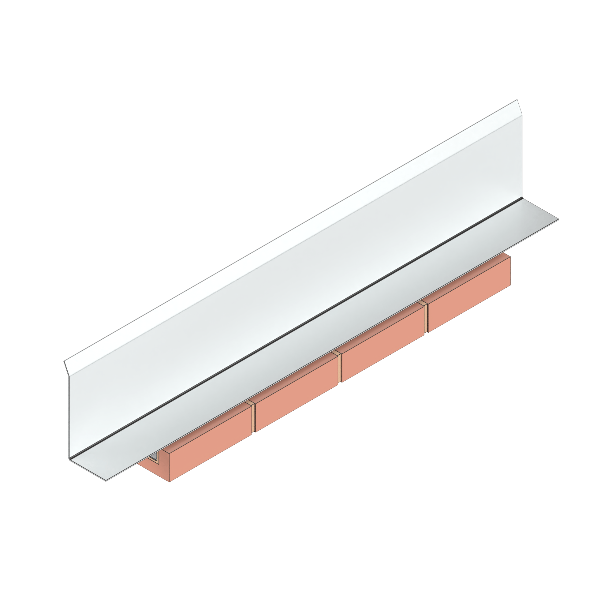a drawing of a brick wall with a white border