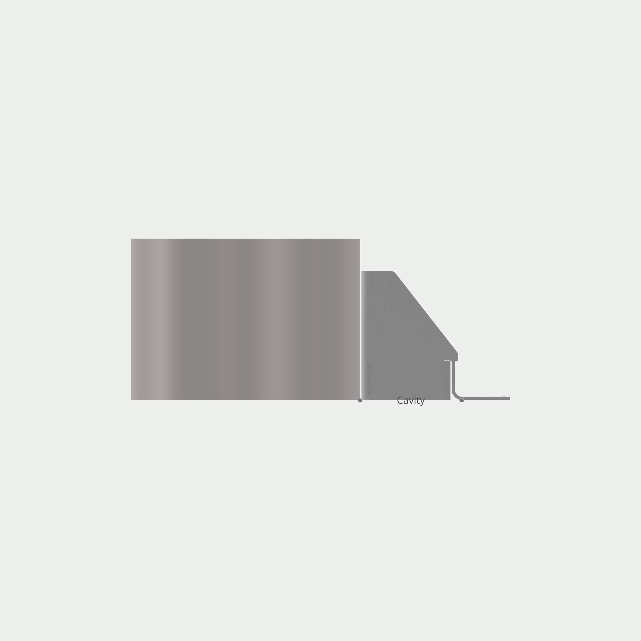 a drawing of a gray object with the word clarity below it