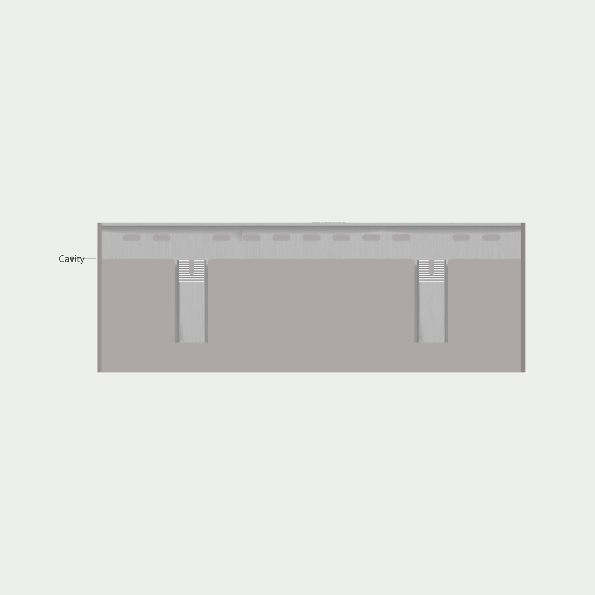 a 3d rendering of a building with a lot of windows and doors .