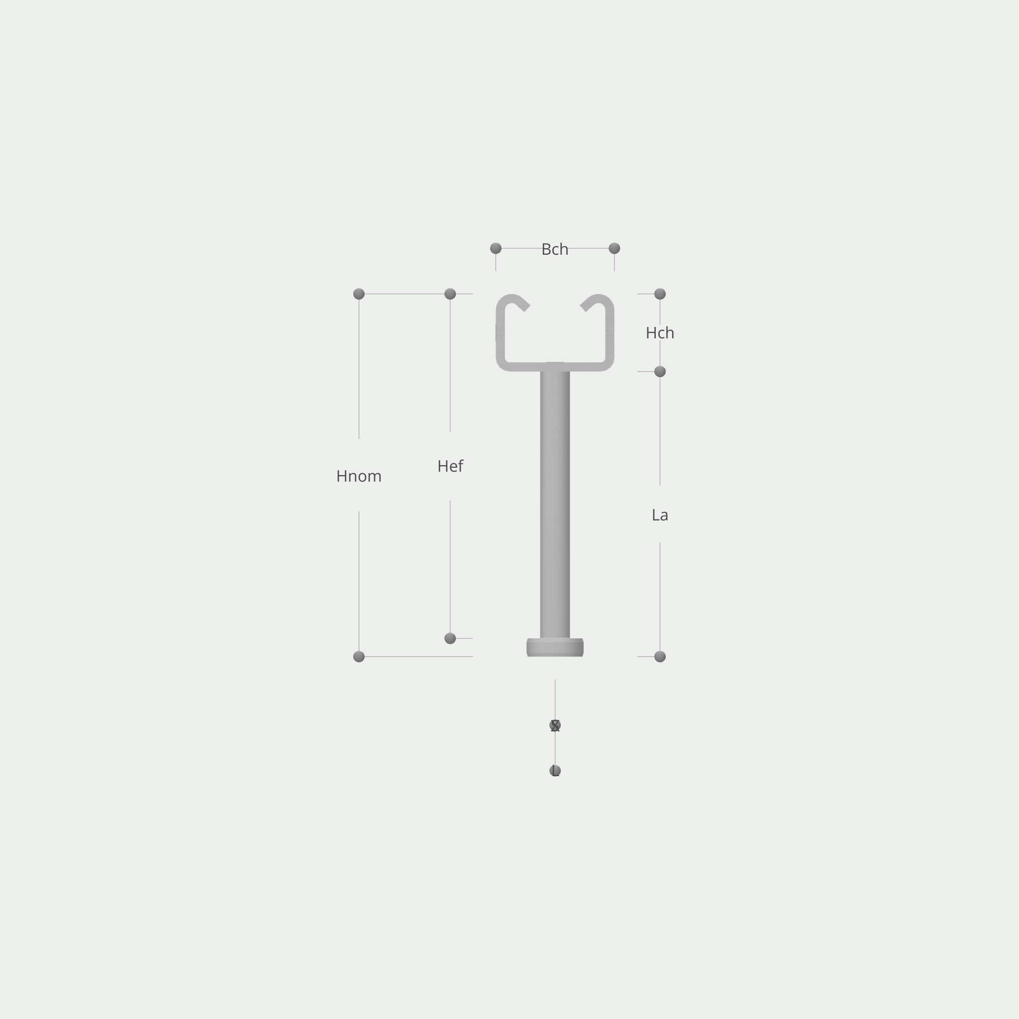 a drawing of a t with measurements on a white background