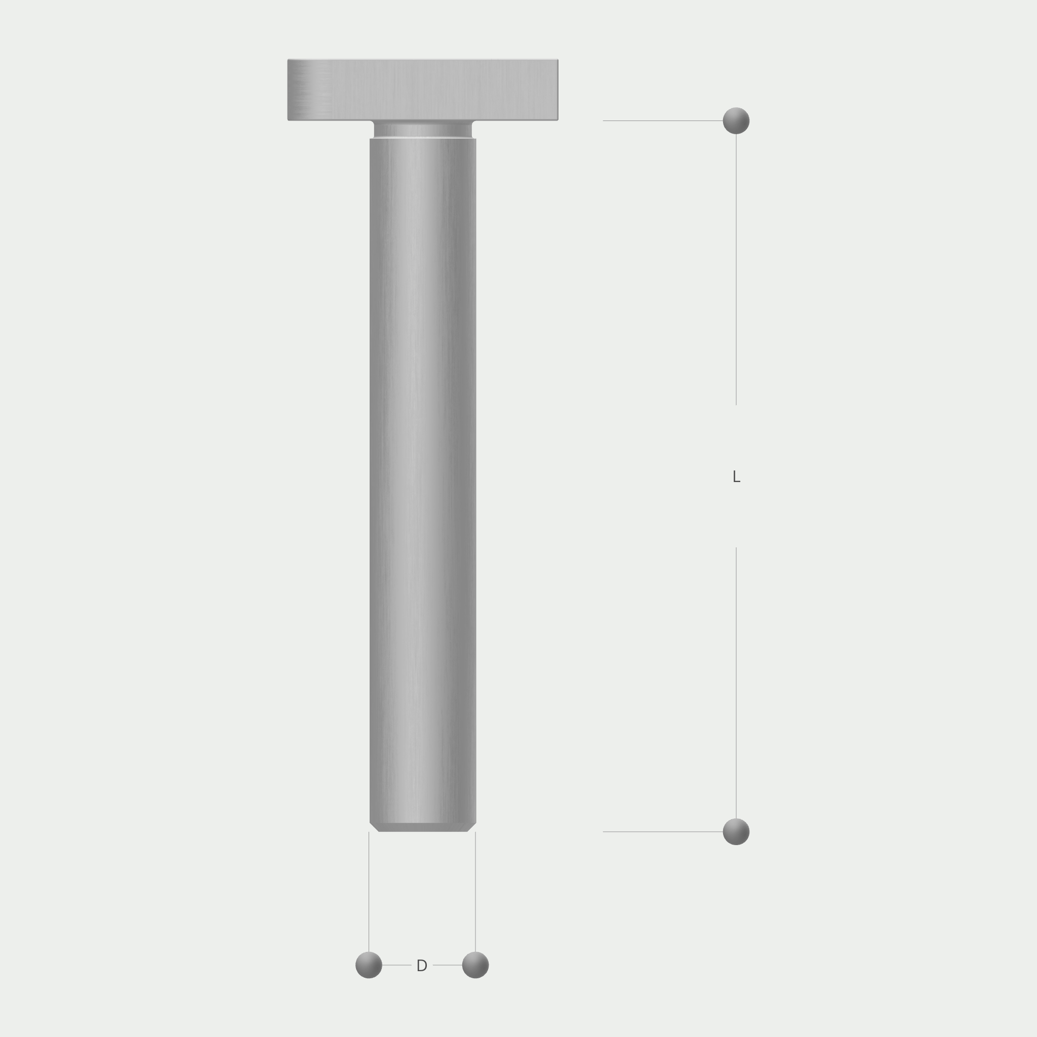 a drawing of the letter t with measurements