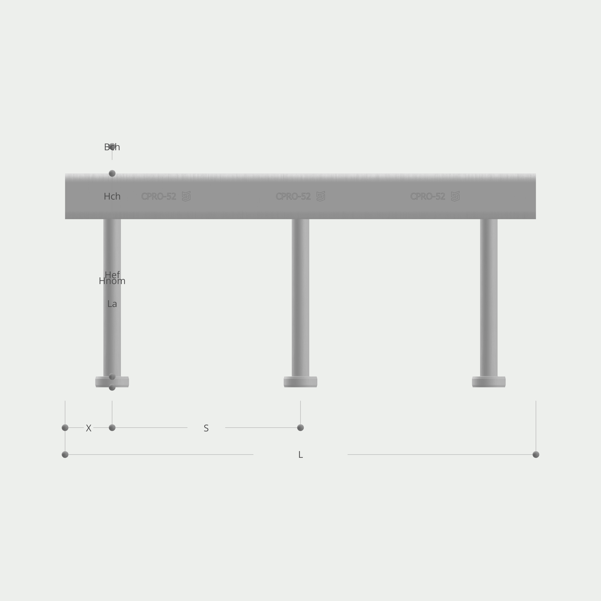 a drawing of a bridge with measurements on it