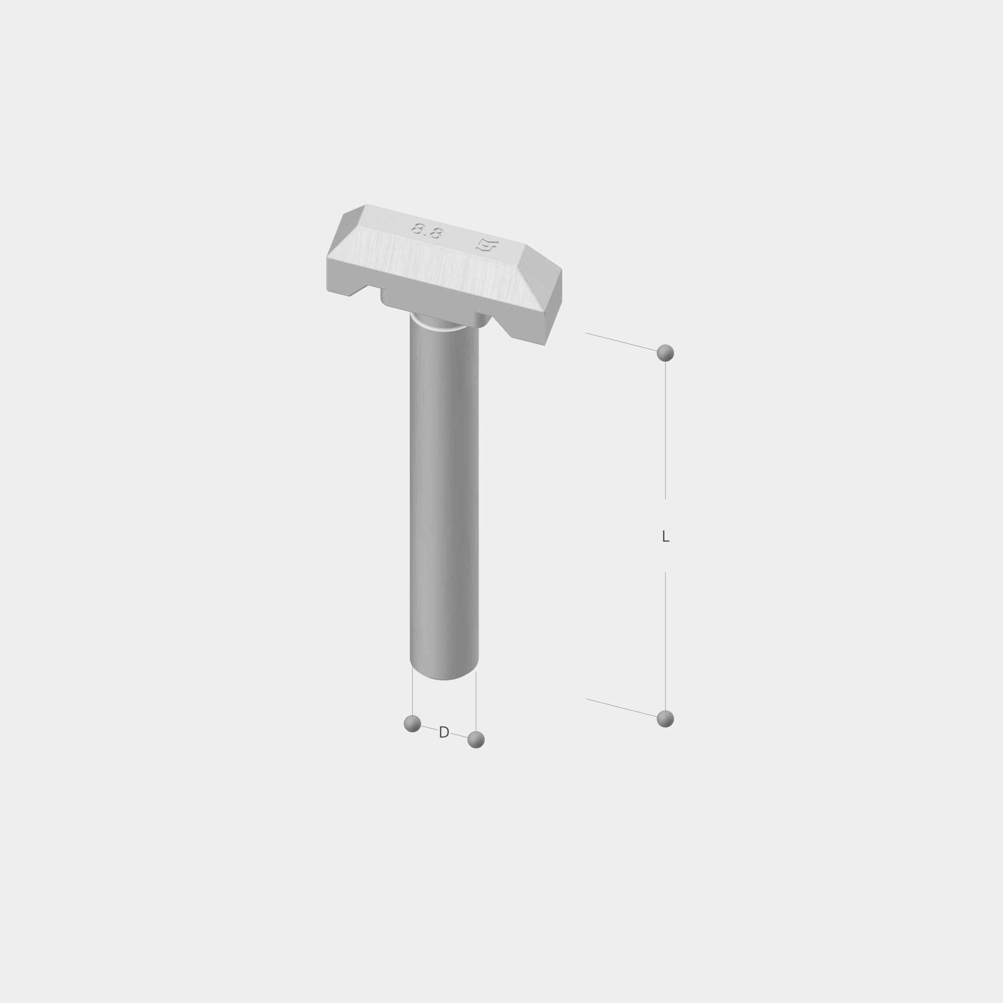 a drawing of a t-shaped object with measurements